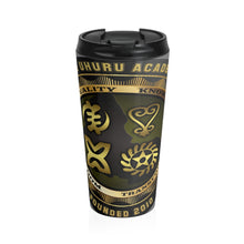 Load image into Gallery viewer, Uhuru Academy Stainless Steel Travel Mug
