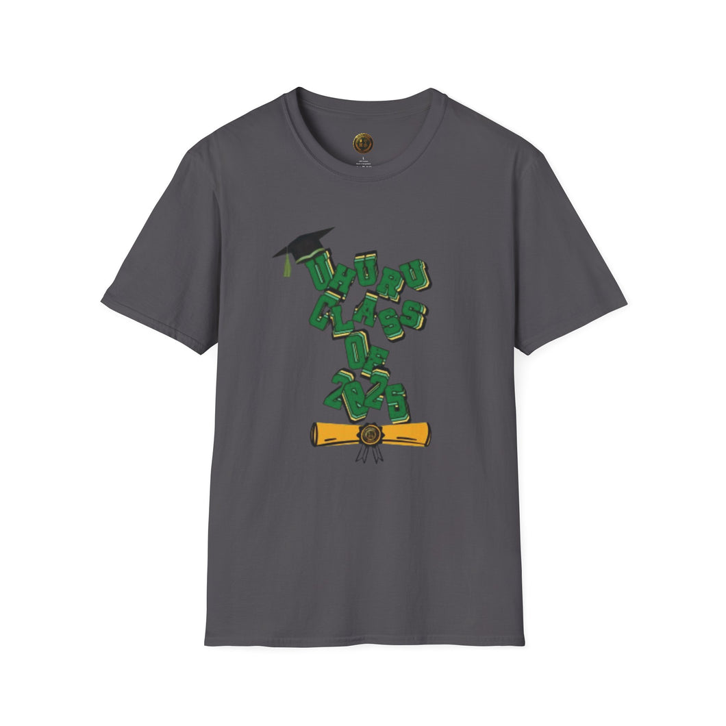 Uhuru Class of 2025 Graduation Tee – Bold, Bright, and Ready to Rise