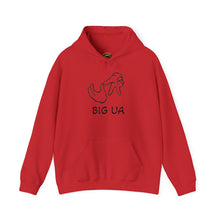 Load image into Gallery viewer, Unisex Heavy Blend™ Hooded Sweatshirt - BIG UA Graphic
