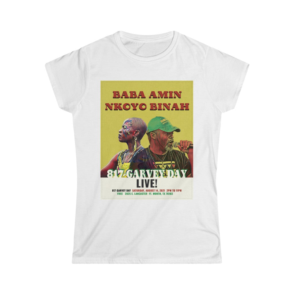 Baba Amin & Nkoyo Binah 817-Garvey Day Tee