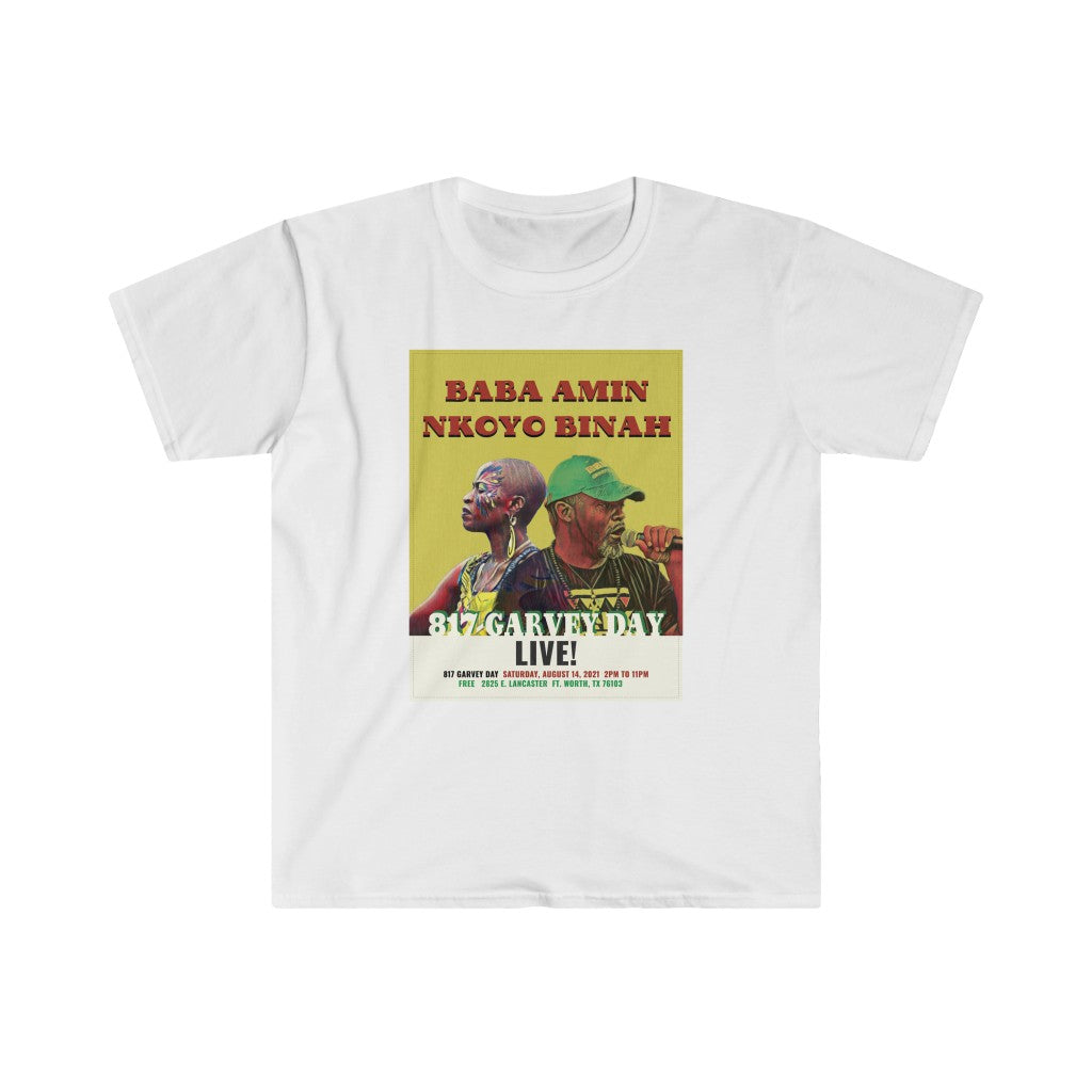 Baba Amin & Nkoyo Binah 817-Garvey Day Tee