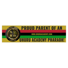 Load image into Gallery viewer, Proud Uhuru Academy Parent Bumper Sticker
