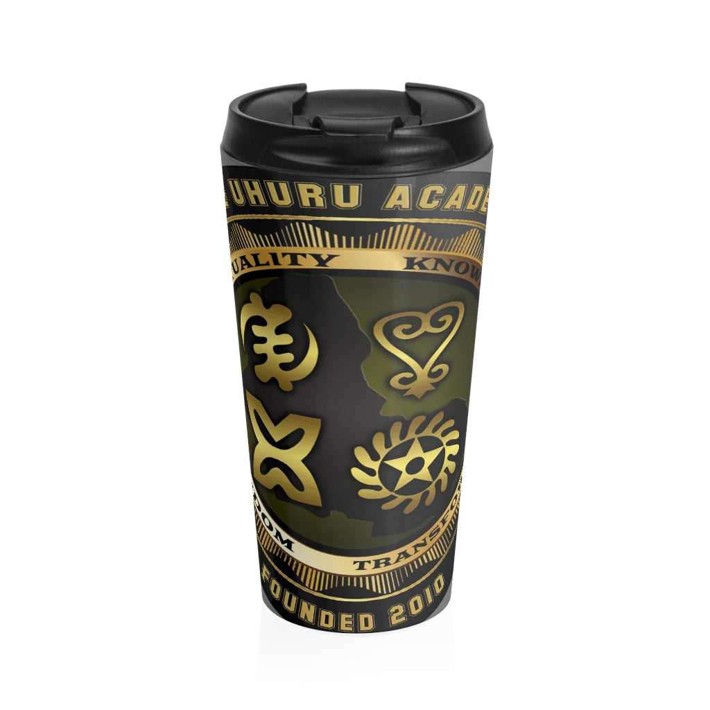 Uhuru Academy Stainless Steel Travel Mug