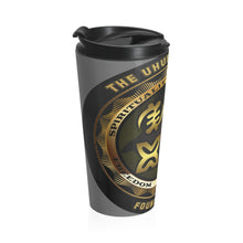 Load image into Gallery viewer, Uhuru Academy Stainless Steel Travel Mug
