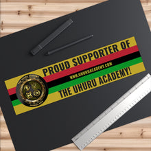 Load image into Gallery viewer, UHURU ACADEMY PROUD SUPPORTER BUMPER STICKER
