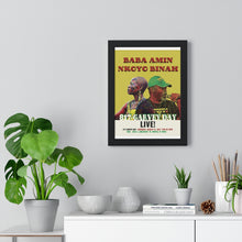 Load image into Gallery viewer, Baba Amin &amp; Nkoyo Binah 817-Garvey Day 2021 Commemorative Poster
